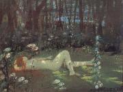 William Stott of Oldham Study for The Nymph china oil painting reproduction